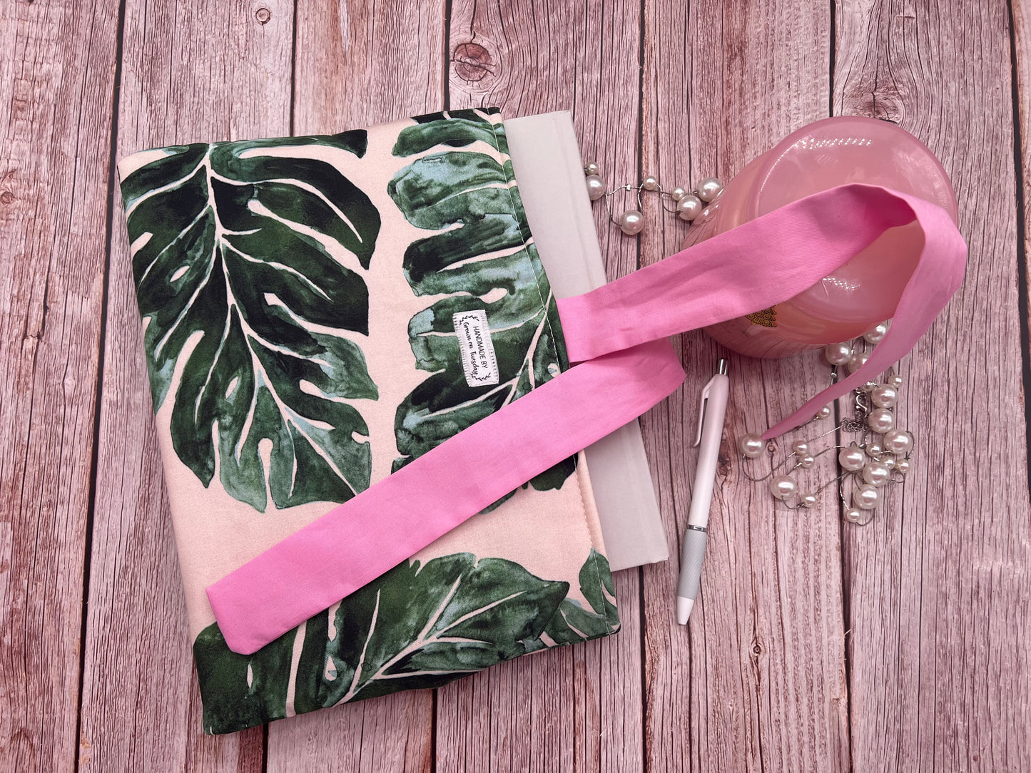 Handmade Book Sleeve with Bow