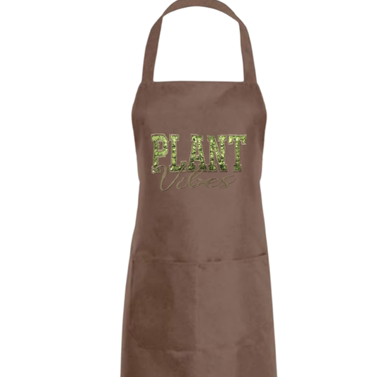 Sequin Plant Vibe Apron