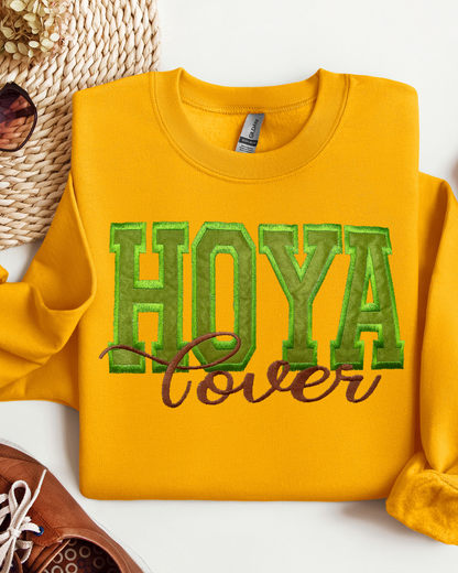 Hoya Lover Embroidered Crewneck