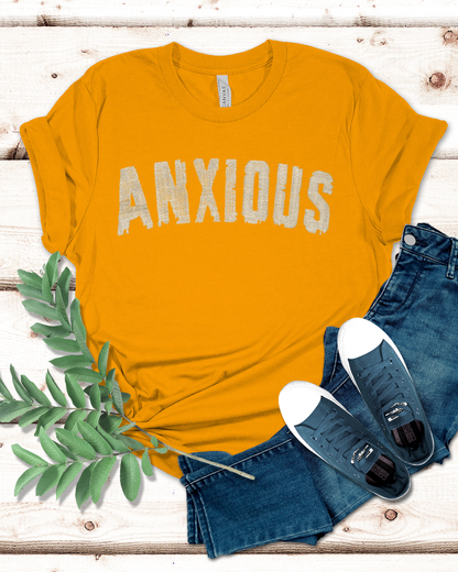 Anxious Embroidery T-shirt