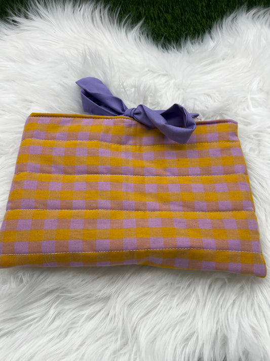 Plum Ginger Book Sleeve with Bow