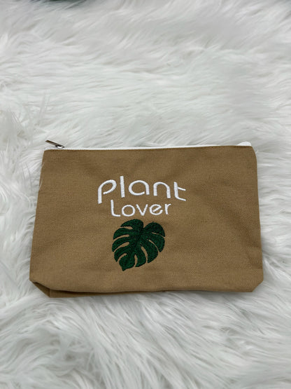 Plant Lover Zip up Bag