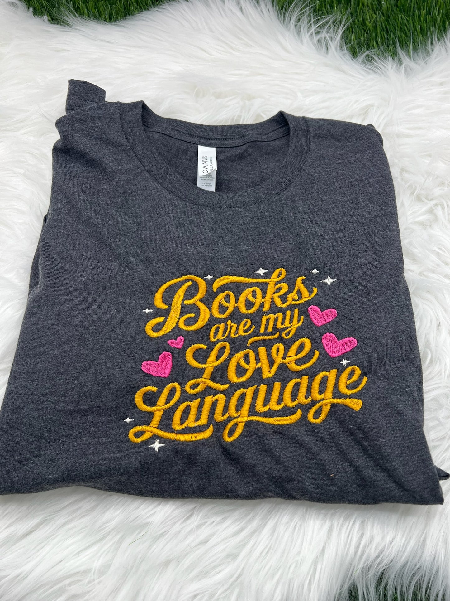 Book Love Language T-shirt