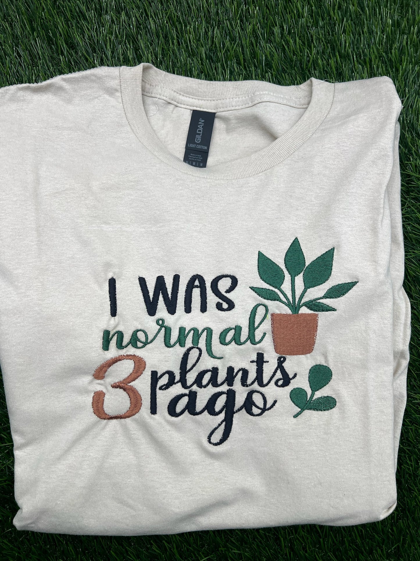I Was Normal 3 Plants Ago T-Shirt