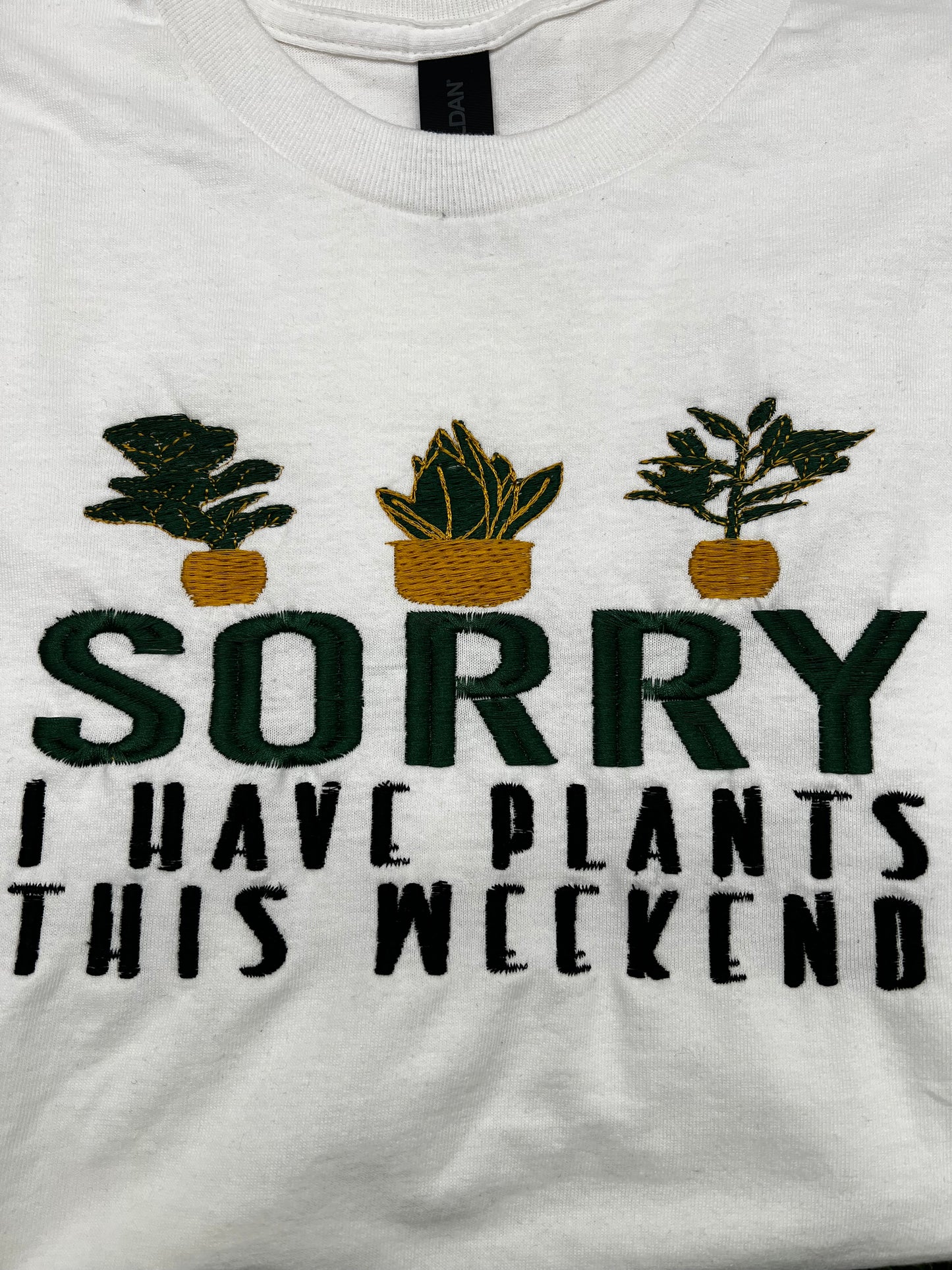 Sorry, I have plants Crewneck