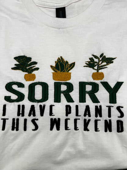 Sorry, I have plants Crewneck