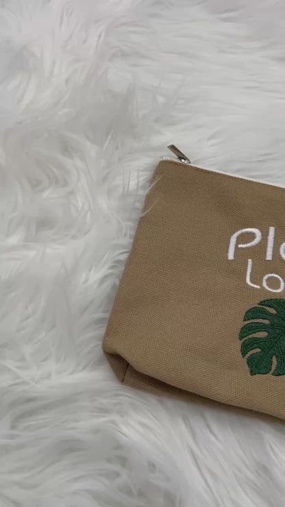Plant Lover Zip up Bag