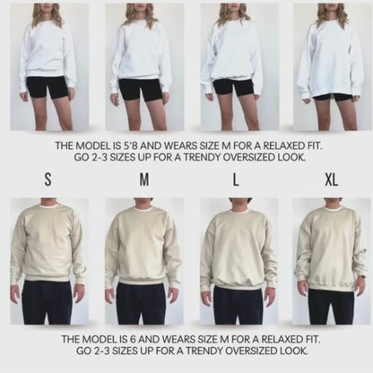 Sequin Plant Lover Embroidered Crewneck